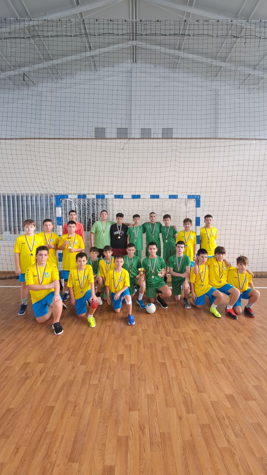 Ученически игри по хандбал за момчета 5-7 клас