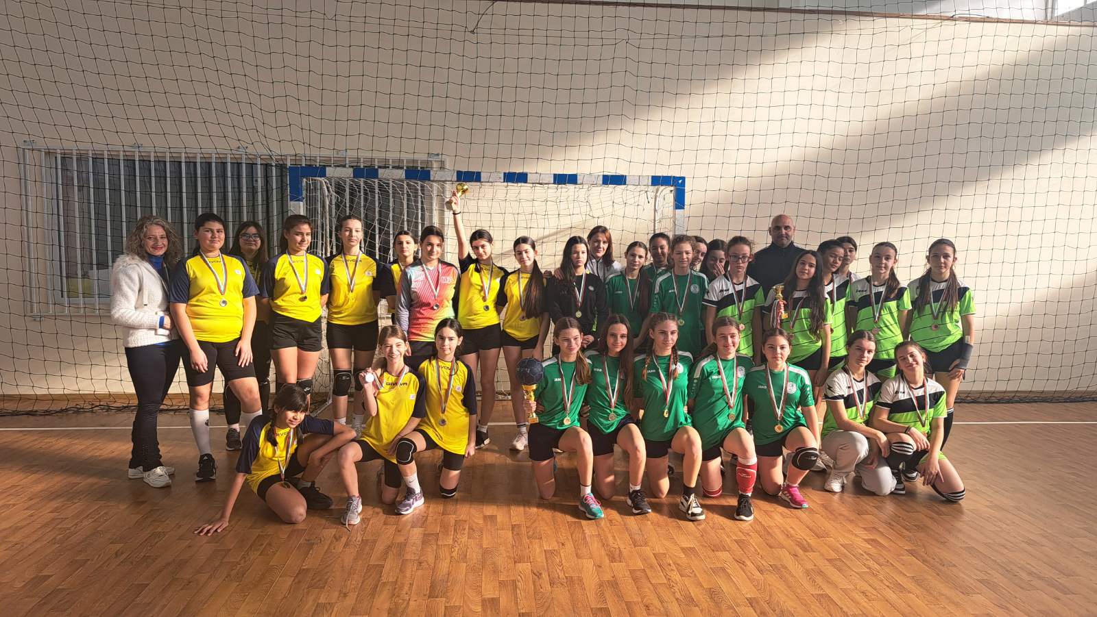 Ученически игри по хандбал за момичета 5-7клас